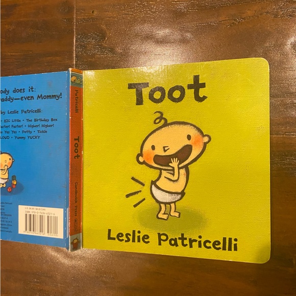 2 Children's Potty and Toot Themed Board Books - Picture 2 of 5